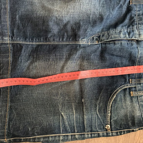 Trussardi denim skirt, blue, elastic