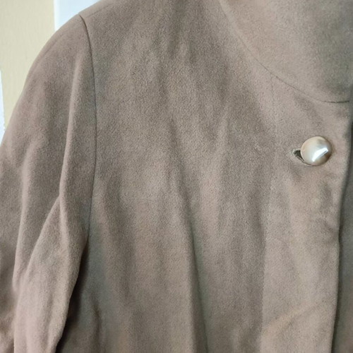 Beige coat used, size XL