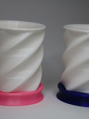 Spiral 3D Printed Pencil Holder made to order