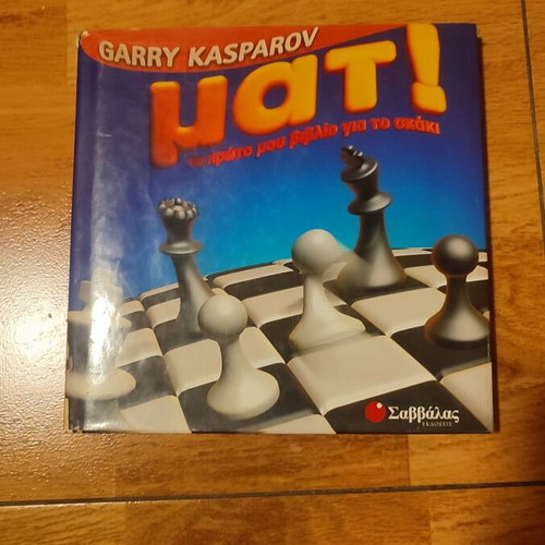 Mat! The First Book for Chess by Garry Kasparov used, Greek