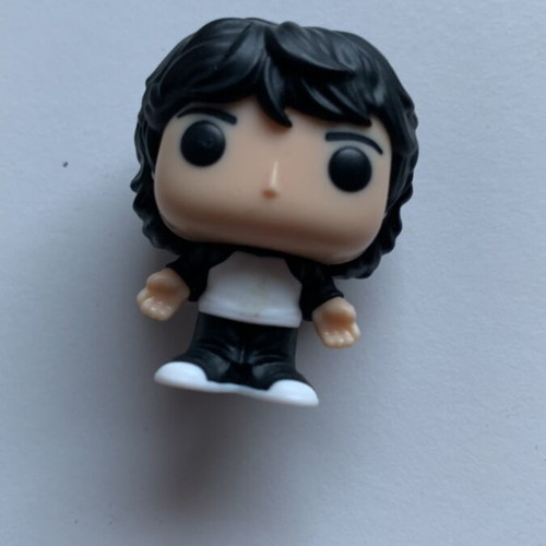 Kinder Funko Pop collectible figures Nancy Wheeler and Mike Wheeler like new