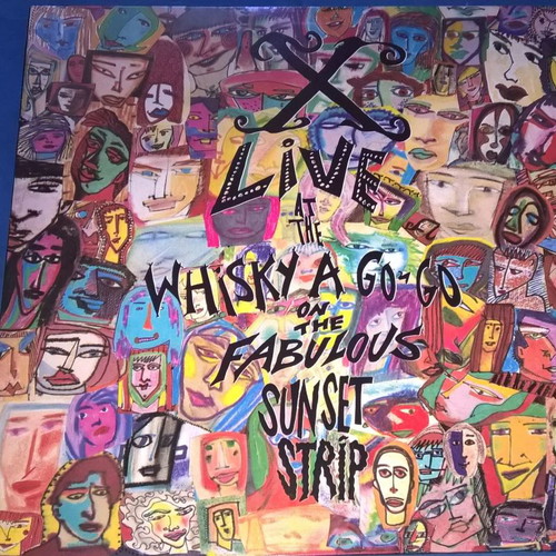 X-Live At The Whisky A Go-Go vinyl used, Rock