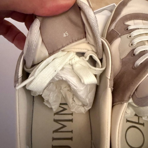 Jimmy Choo sneakers like new, size 45, beige