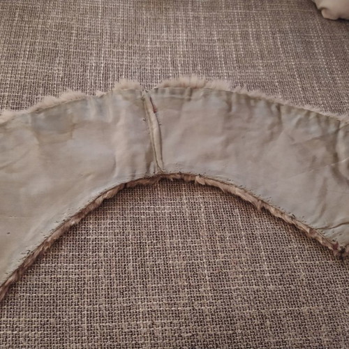 Fur yak collar used, made of real fur