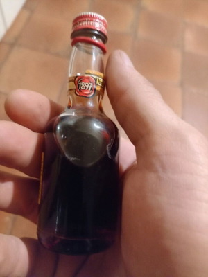 Munderlich vintage mini bottle used