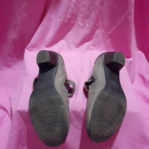 Women's shoes used, gray-elephant color, size 37.5