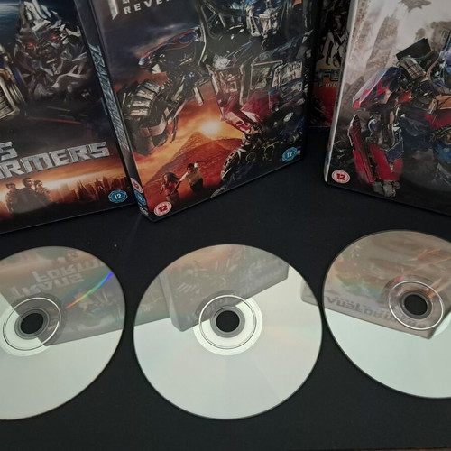 Transformers 1 & 2 Boxed DVD with Bonus 3, like new, English subtitles