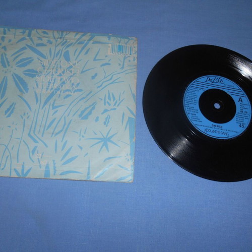 Cherish Kool and the Gang vinyl used, 45 rpm record