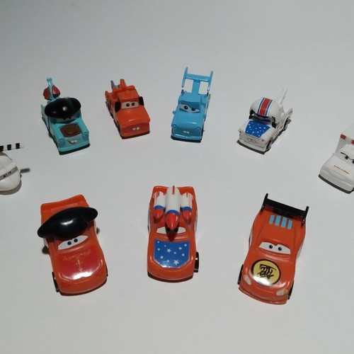 Zaini Egg Surprise Toys collectible figures like new, Cars Toons & Toy Story set