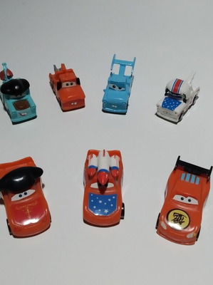 Zaini Egg Surprise Toys collectible figures like new, Cars Toons & Toy Story set