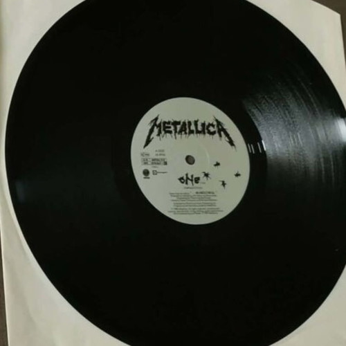 Metallica One original European press 12'' LP vinyl