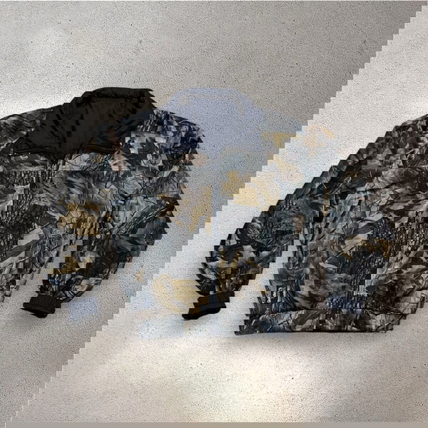 Men’s reversible black/realtree archived bomber jacket