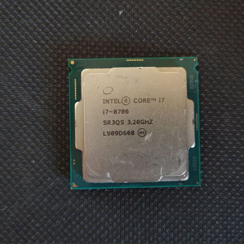 Intel Core i7-8700 processor used for desktop