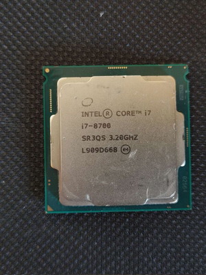 Επεξεργαστής Intel Core i7-8700 μεταχειρισμένος για desktop