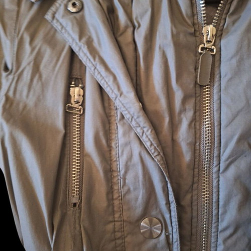 Zara Basic women's jacket small gray like new with hood