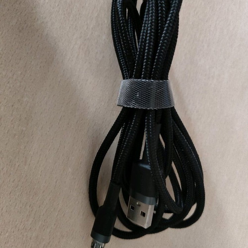 Baseus Micro USB 2m braided cable like new, reversible like type c