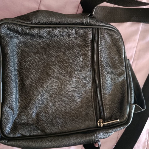 Men's shoulder bag, black