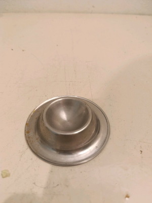 Inox egg holder used, metal