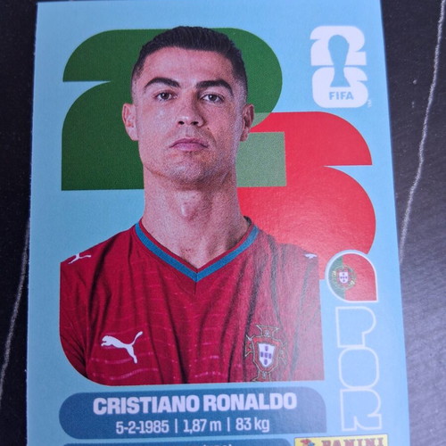 Panini FIFA World Cup 2026 Cristiano Ronaldo sticker