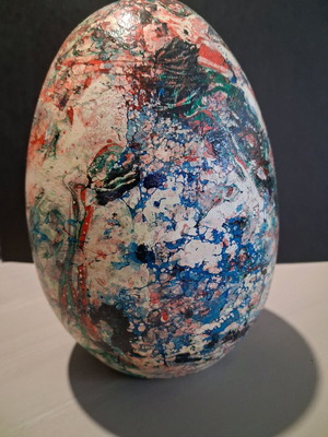 Clay egg new