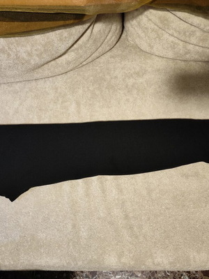 Athletic leggings black, used, size small