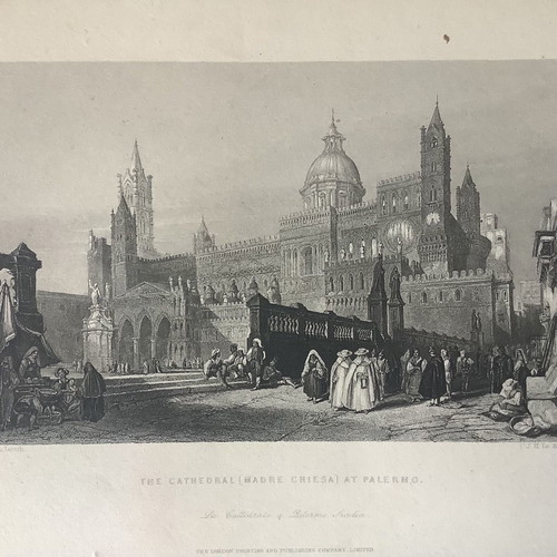 Chalcography Palermo Cathedral 1840 used