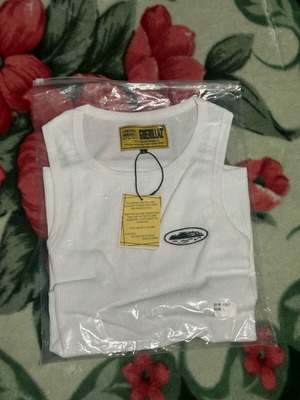 Corteiz HMP Essentials Tank Top καινούργιο, άσπρο, μέγεθος M