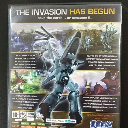 Universe at War Earth Assault PC game used