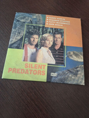 Silent Predators DVD used, horror sci-fi thriller with subtitles