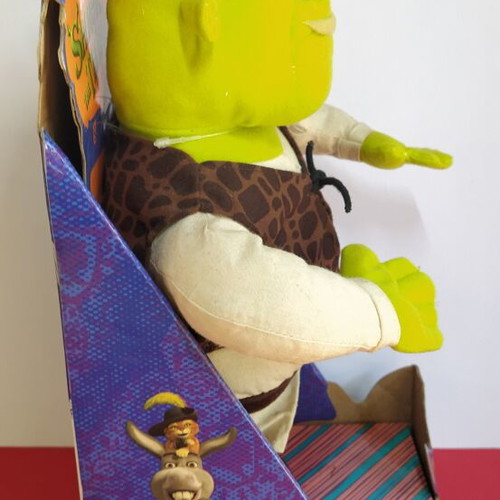 Shrek The Third Dancing Plush Doll used, 2007 Dreamworks