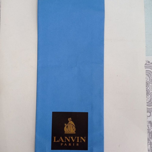 Lanvin packaging paper bags used