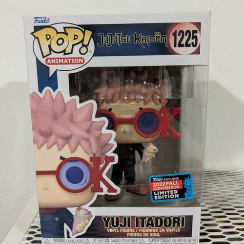 Funko Pop! Yuji Itadori #1225 Jujutsu Kaisen Fall Convention Limited Edition