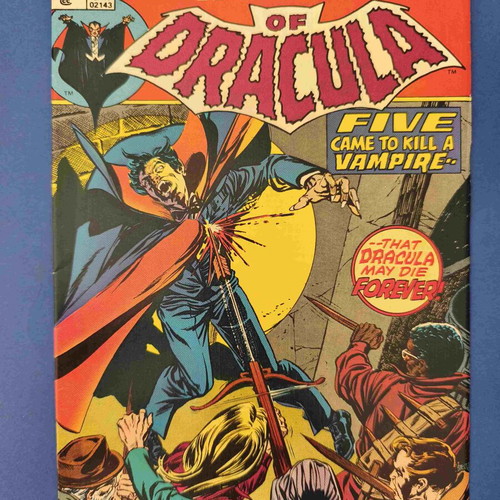 Tomb of Dracula 28 comic book used, English
