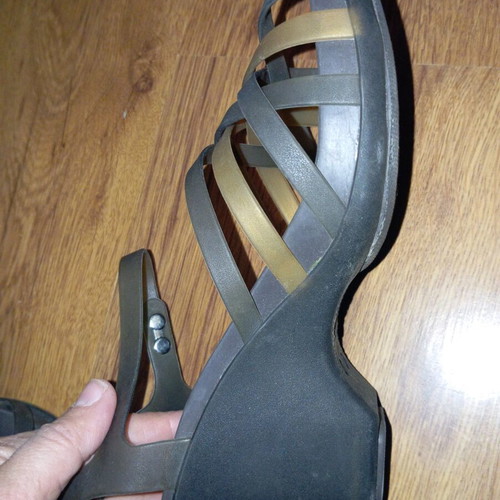 Crocs Huarache Platform sandals like new, size 39
