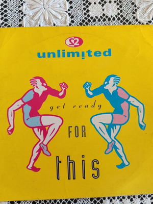 2 Unlimited Get Ready For This 7inch like new, pop
