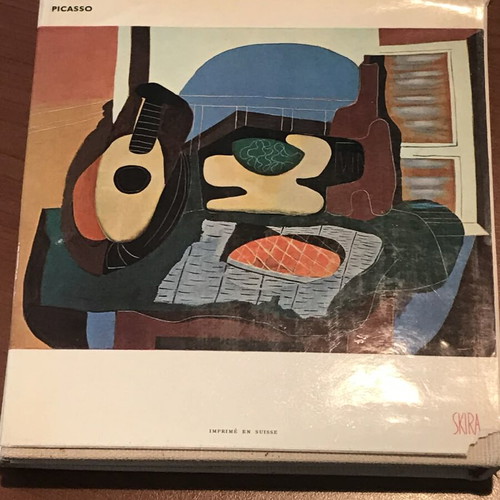 Picasso art book used, collectible French edition 1953 Skira