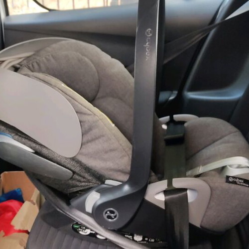 Cybex Cloud Z i-Size Platinum car seat used