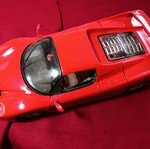 Ferrari F50 Shell Maisto μεταχειρισμένο μεταλλικό μοντέλο κλίμακας 1/18