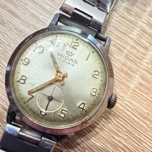 Wristwatches used, set of 3, women's