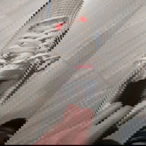 Παπούτσια τένις Asics Womens Solution Speed FF 2 38 σαν καινούργια, άσπρα/μπλε