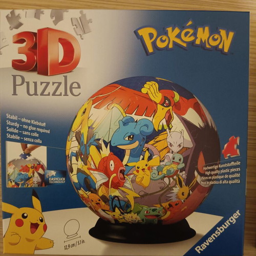 Puzzle Ball Pokemon sealed