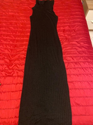 Maxi dress black like new, size XL