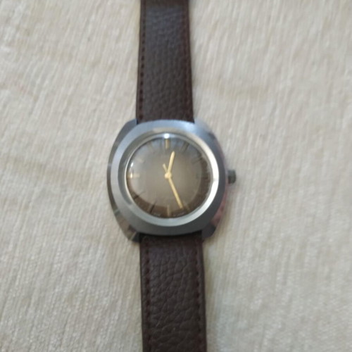 ZARIA mechanical watch new with leather strap