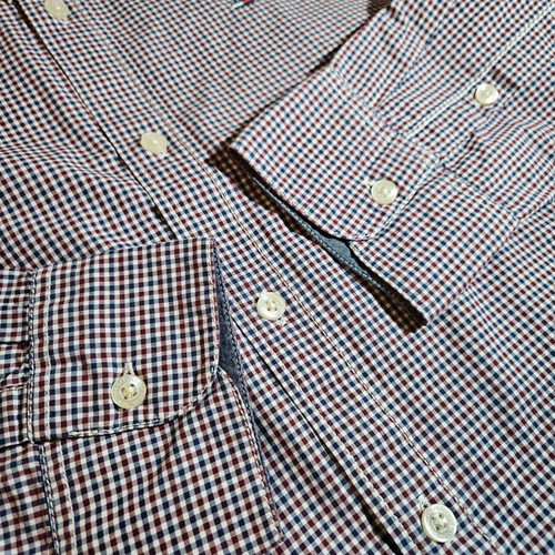 Hilfiger Denim men's checkered shirt size L like new