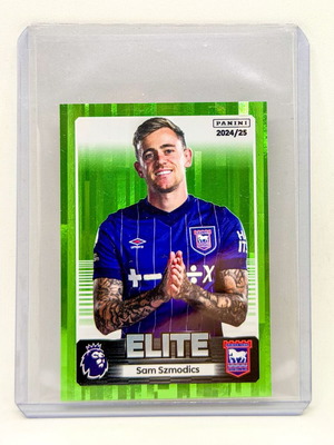 Panini Premier League 2025 Sam Szmodics Elite Green Parallel sticker new