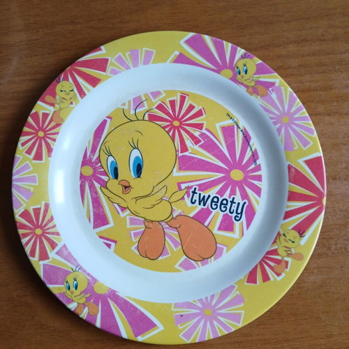 Tweety plate used
