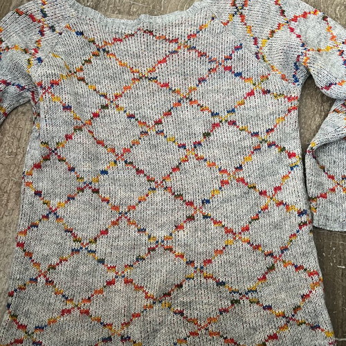 Gray sweater used, size S