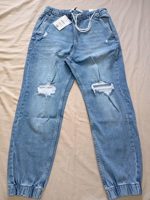 Bershka Blue Pants New With Tags Size M