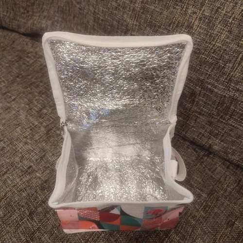 Insulated Lunch Bag new with flamingo pattern