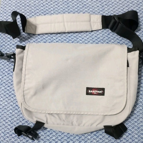 Eastpak USA school shoulder bag like new, beige-light pink
